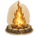 Eternal flame — indestructible will